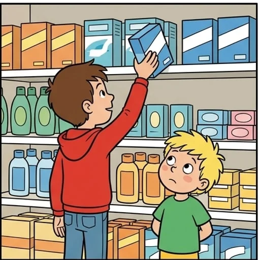 9-Year-Old’s Supermarket Purchase Stuns the Cashier - illustration 2