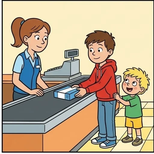 9-Year-Old’s Supermarket Purchase Stuns the Cashier - illustration 3