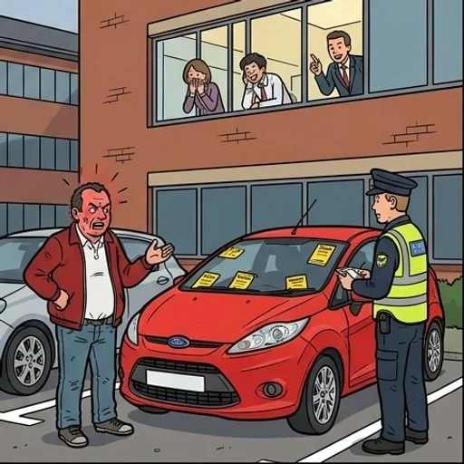 Car Parking Revenge in North London Costs a Space Thief £2,000 - illustration 4