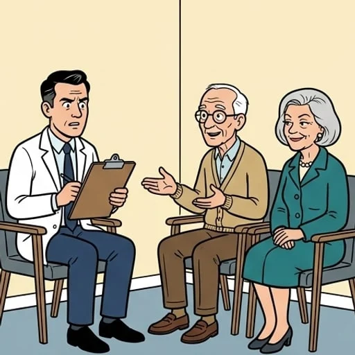 Doctor Visit at 78: A Couple's Medicare Deal - illustration 2
