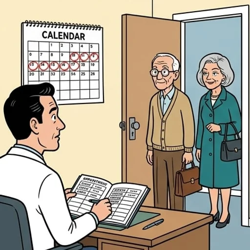 Doctor Visit at 78: A Couple's Medicare Deal - illustration 3