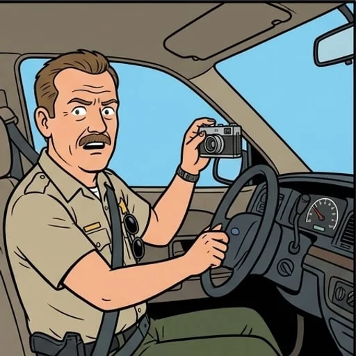 Driving Joke: Florida Deputy Spots the Slowest Roadblock - illustration 2