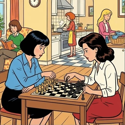 Five Sisters Riddle: What Is the Fifth Sister Doing? - illustration 4