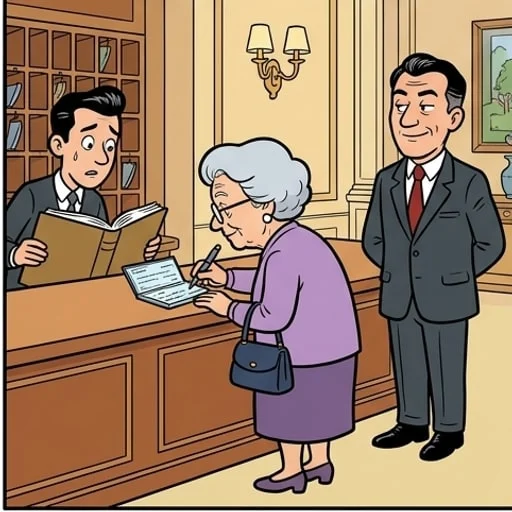 Hotel bill dispute: a 70-year-old guest gets even - illustration 3