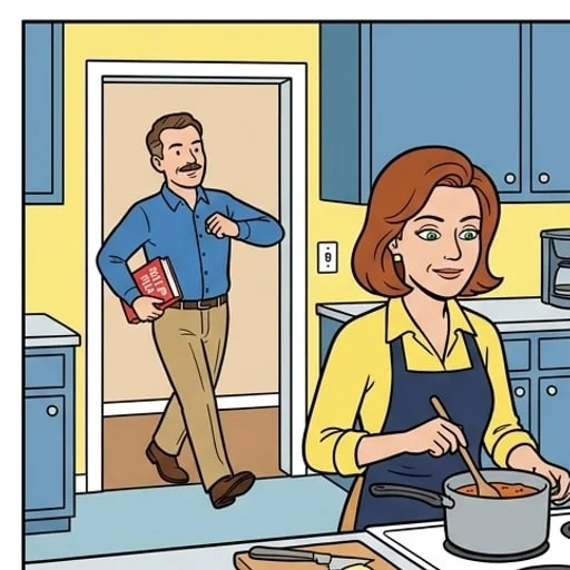 Husband Declares His Word Is Law, Wife Ends the Debate — illustration 1