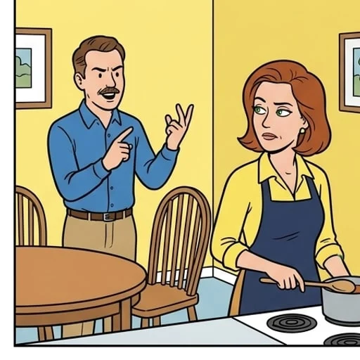 Husband Declares His Word Is Law, Wife Ends the Debate - illustration 3