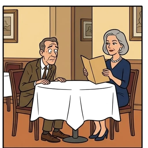 Restaurant Dinner: the disappearing husband - illustration 2