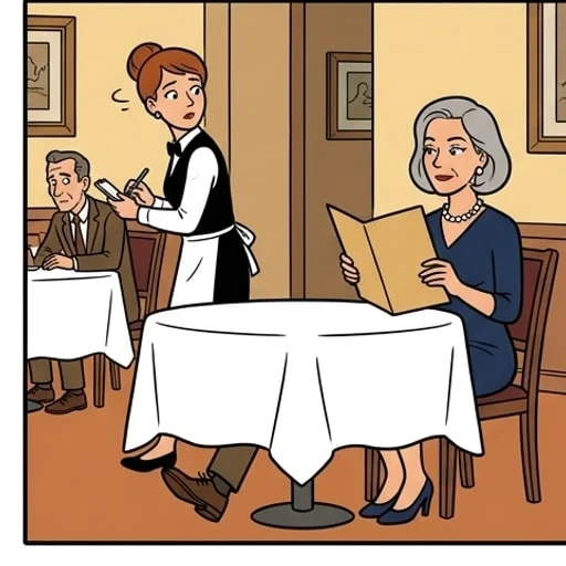 Restaurant Dinner: the disappearing husband - illustration 3