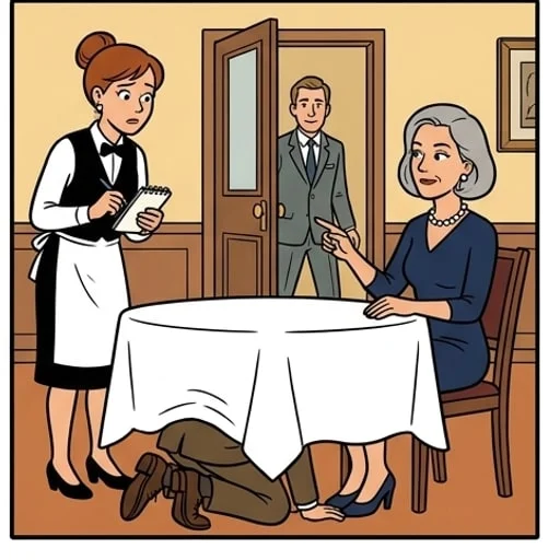 Restaurant Dinner: the disappearing husband - illustration 4
