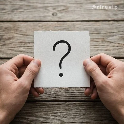 Hands holding question mark on paper, representing critical thinking puzzle