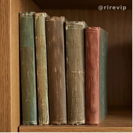 Stack of worn riddle and puzzle books on a shelf