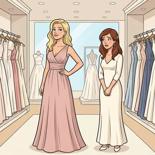 Wedding Dress Revenge: Jennifer's Mom Outsmarts the Stepmom - illustration 2