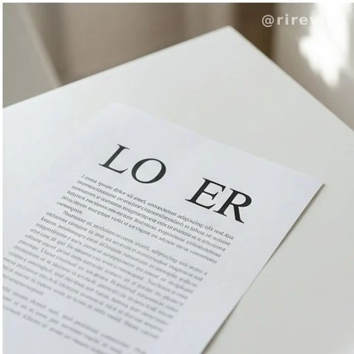 Printed psycholinguistics word completion test with blank space between letters