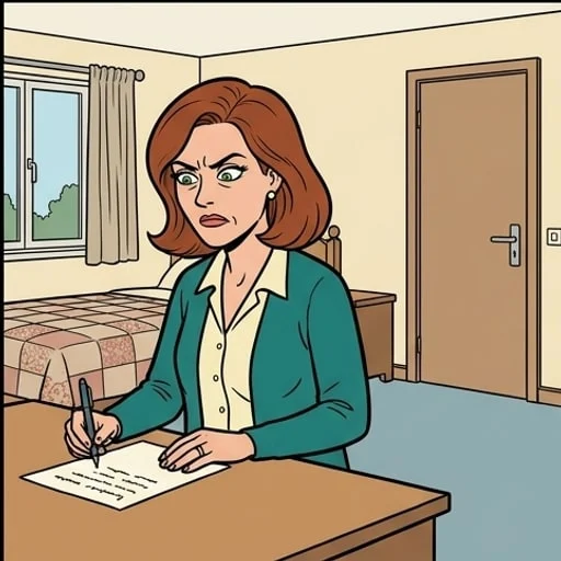 Wife Hides Under the Bed to Catch Her Late Husband — illustration 1