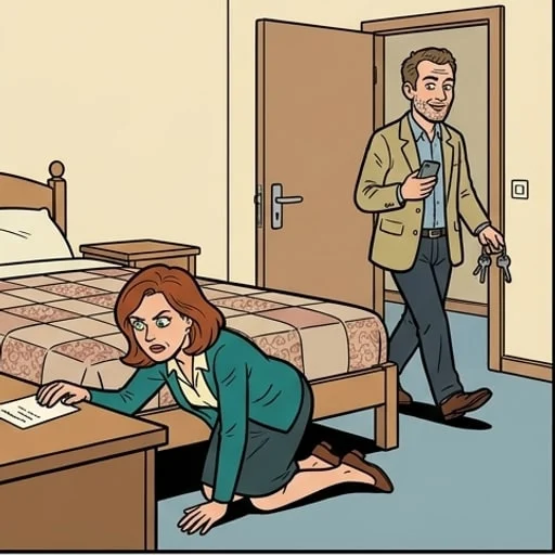 Wife Hides Under the Bed to Catch Her Late Husband - illustration 4