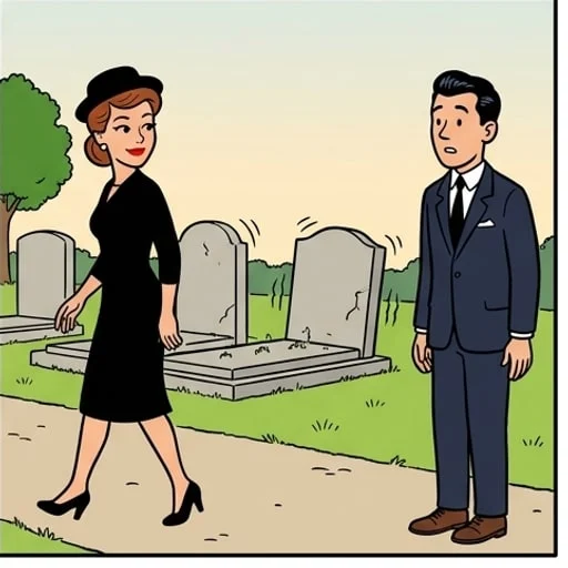 Young widow visits her husband’s grave every week - illustration 4